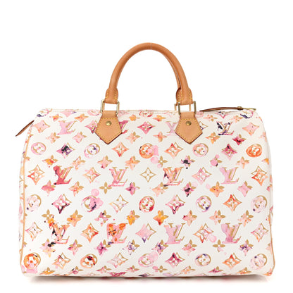 Louis Vuitton Watercolor Aquarelle Speedy 35 White 1 of 10
