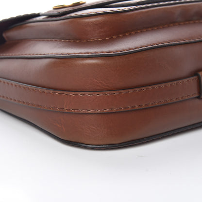 Stella McCartney Eco Alter Nappa Popper Shoulder Bag Cognac 10 of 11