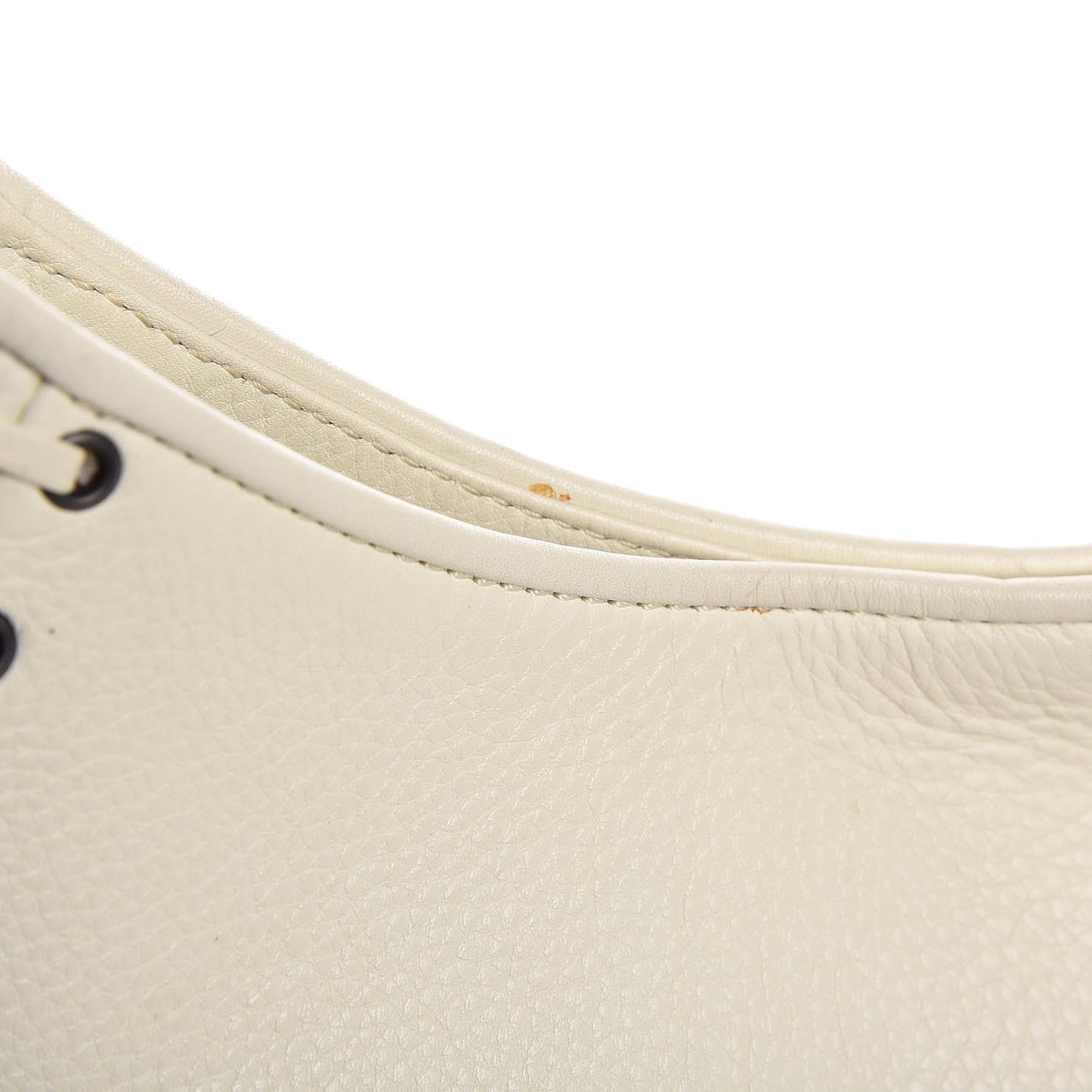 Calfskin Ethnic Hobo White