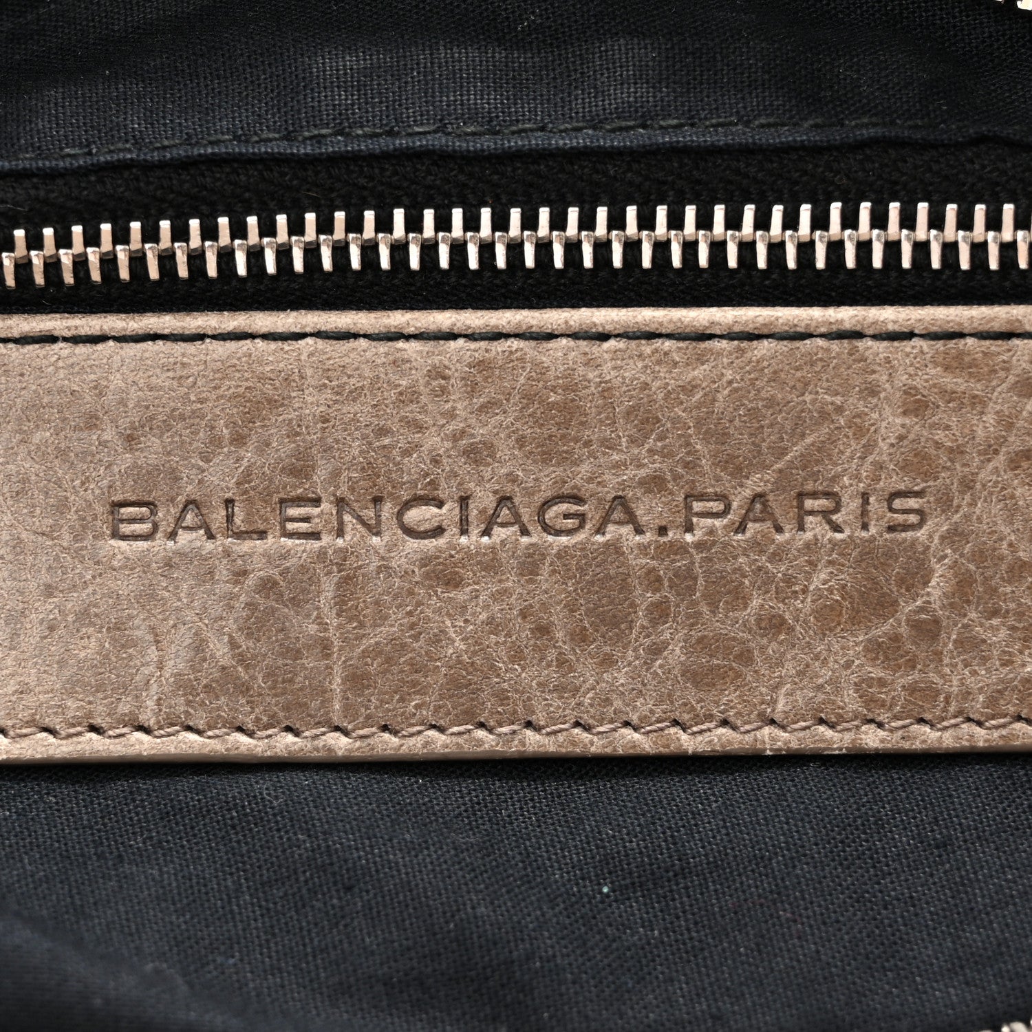 Balenciaga Agneau Giant 12 Silver Hardware Town Gris Poivre 7 of 17