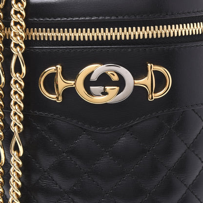 Gucci Calfskin Trapuntata Zumi Belt Bag Black 9 of 10
