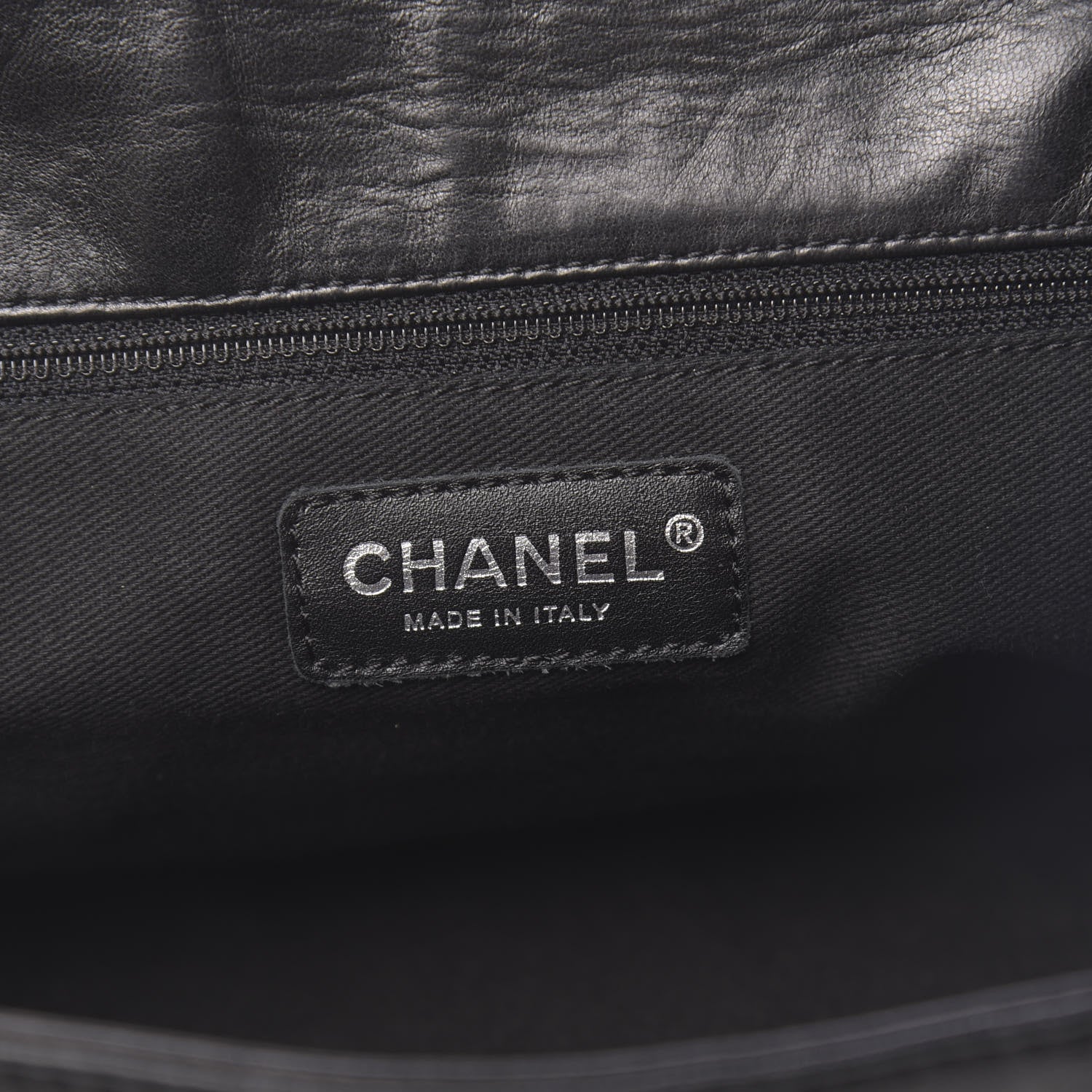 Chanel Lambskin Lax Accordion Flap Black 6 of 14