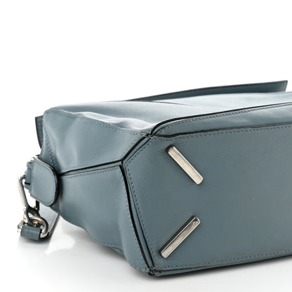 Loewe Calfskin Small Puzzle Bag Stone Blue 8 of 10
