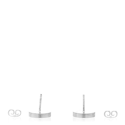 Gucci Sterling Silver Round Stud Earrings 3 of 4