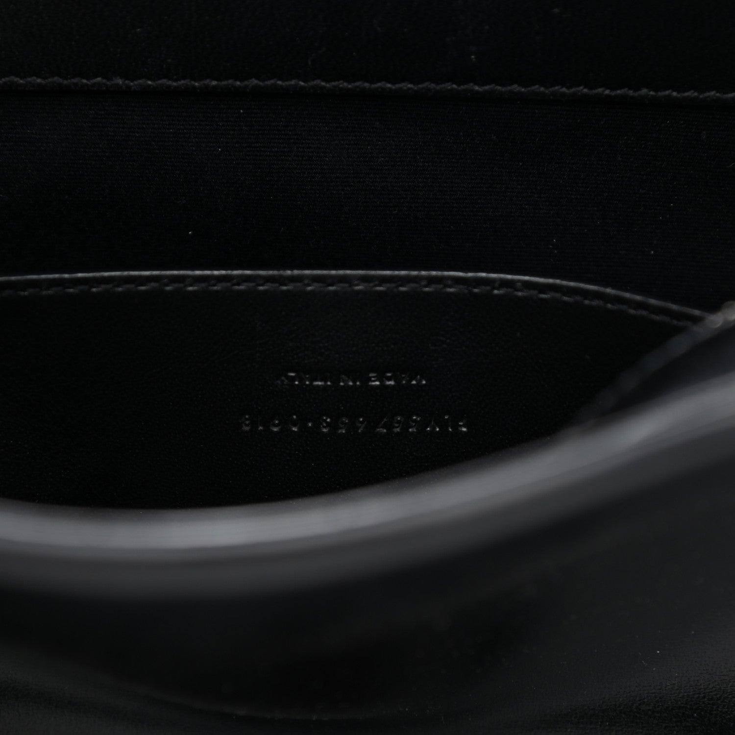 Saint Laurent Shiny Calfskin Medium Uptown Tote Black 7 of 12