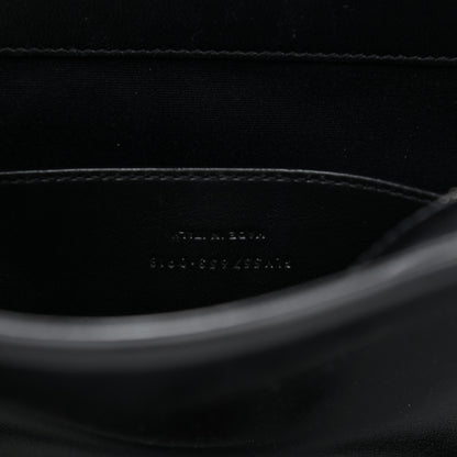 Saint Laurent Shiny Calfskin Medium Uptown Tote Black 7 of 12