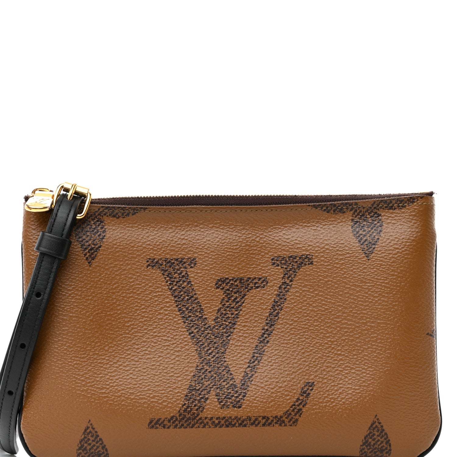 Louis Vuitton Reverse Monogram Giant Double Zip Pochette 8 of 12
