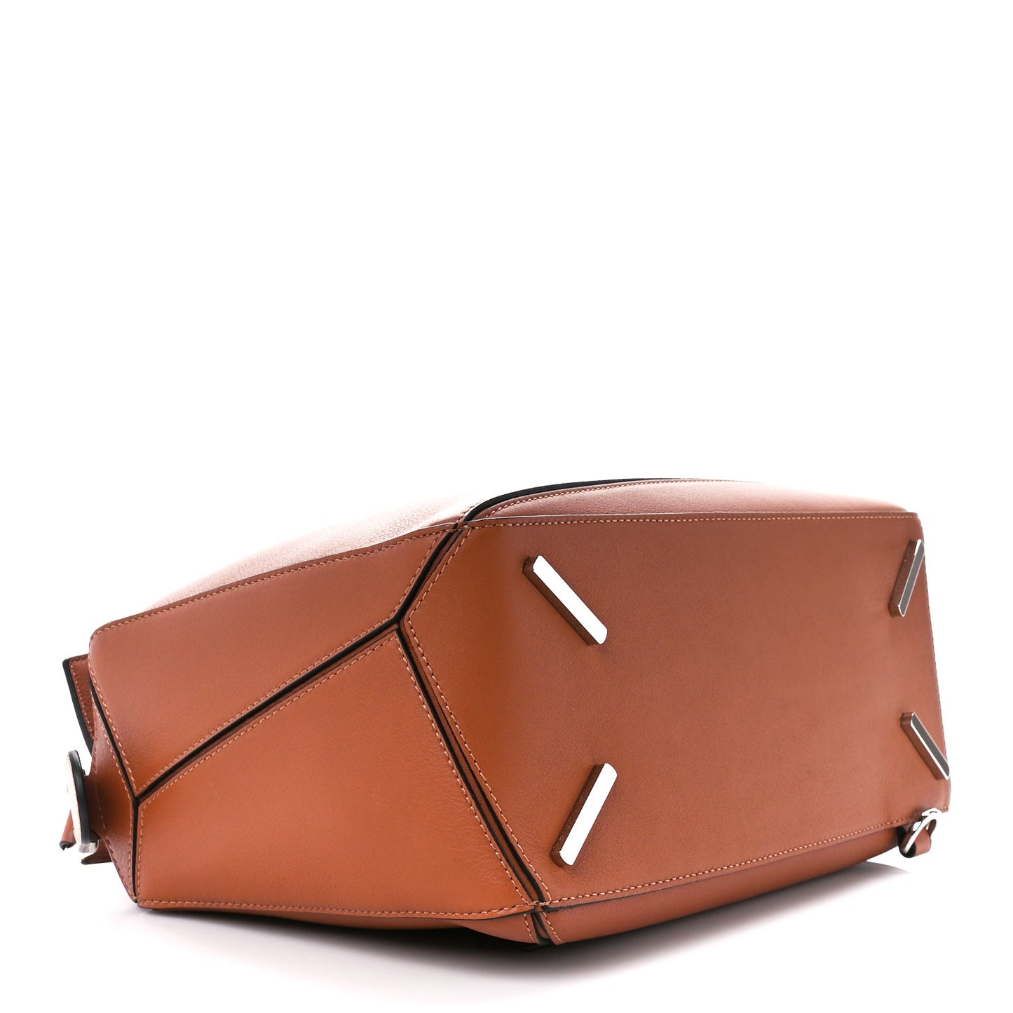 Calfskin Medium Puzzle Bag Tan