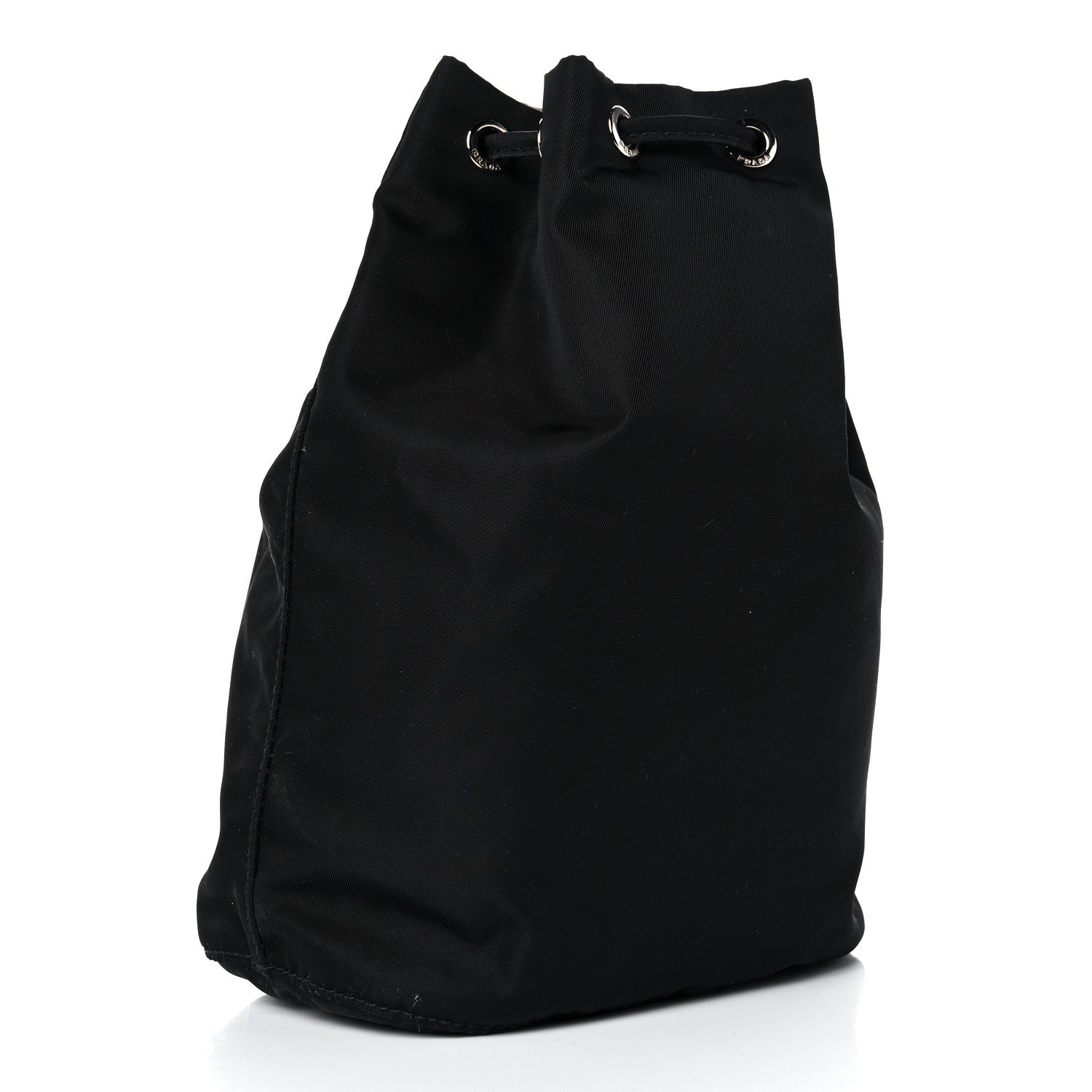 Prada Nylon Vela Drawstring Pouch Black 4 of 16