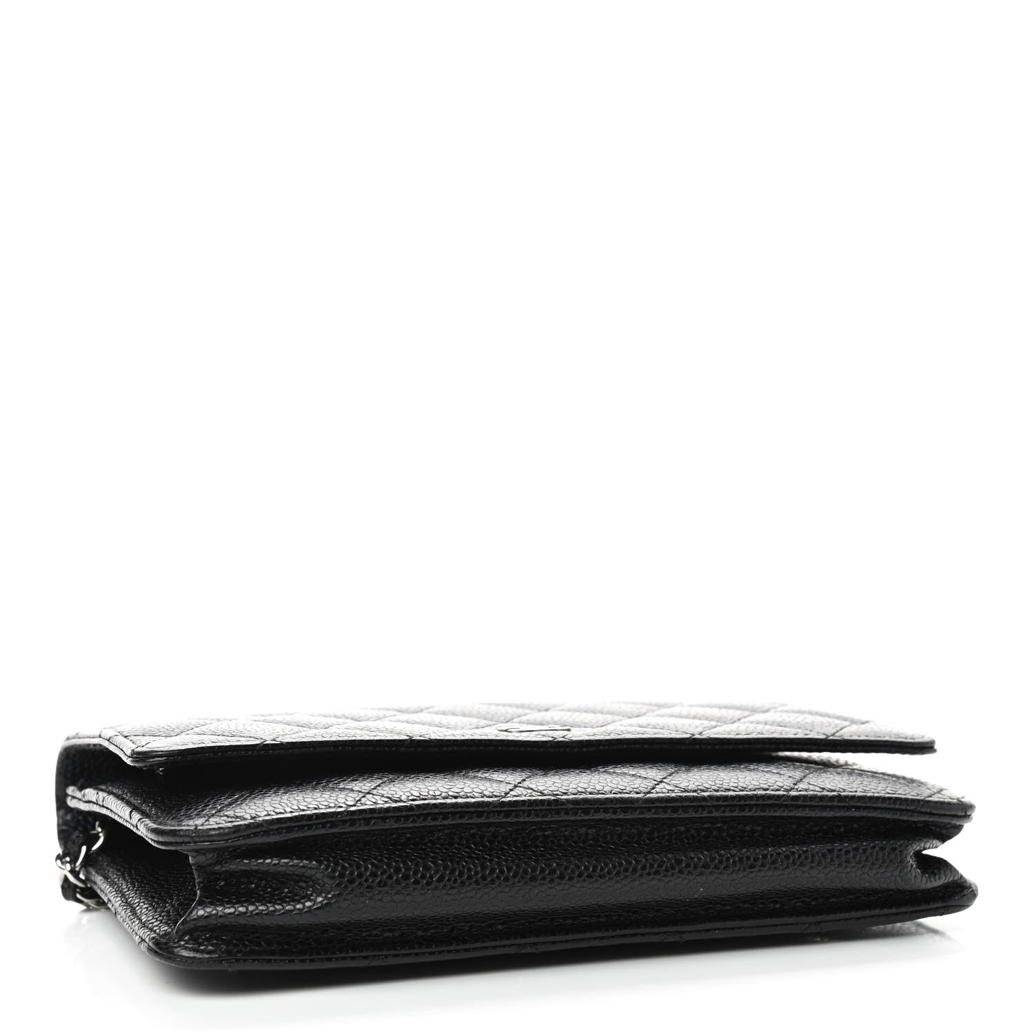 Chanel Caviar Quilted Wallet On Chain WOC Black 4 of 10