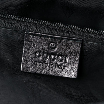 Gucci Guccissima Large New Ladies Web Hobo Black 6 of 14