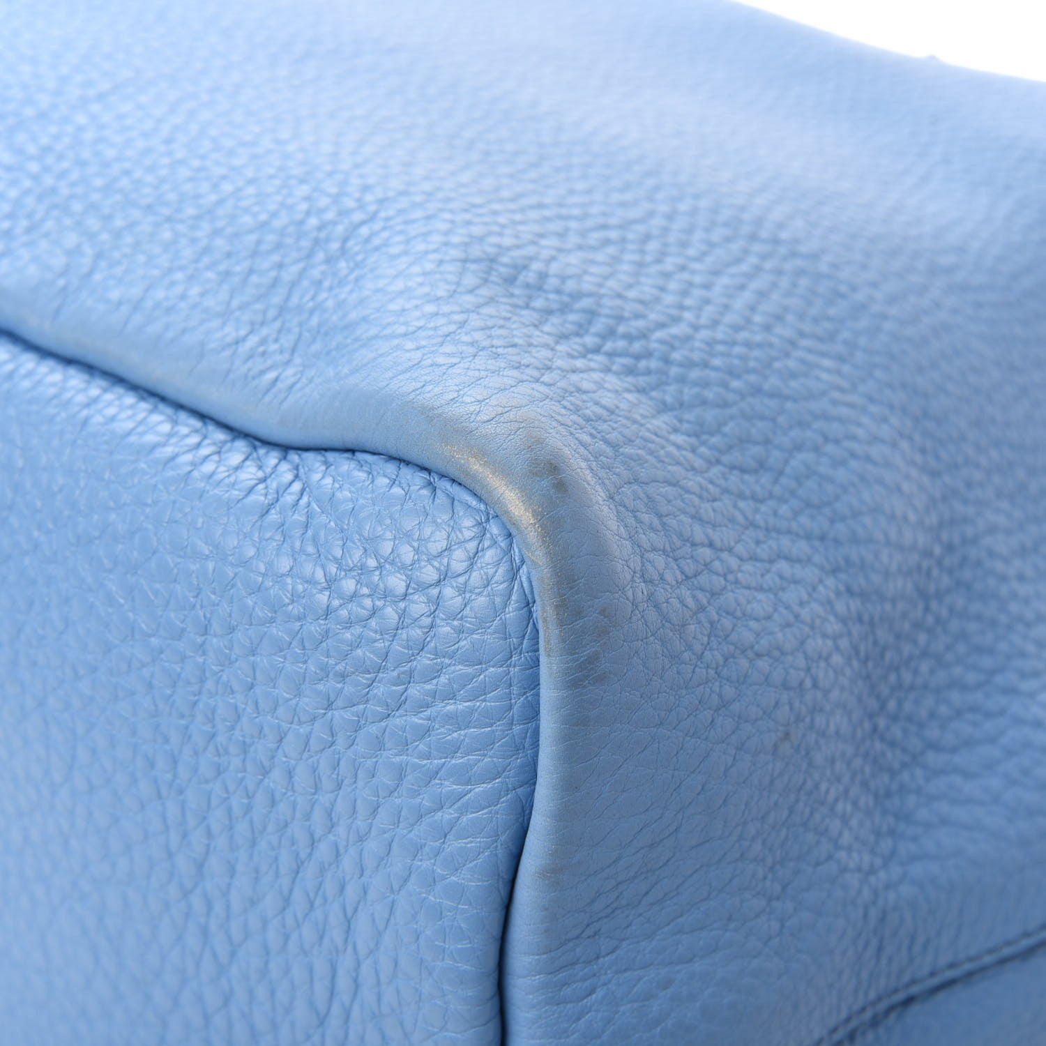 Givenchy Grained Calfskin Large Antigona Tote Blue Brown 10 of 10