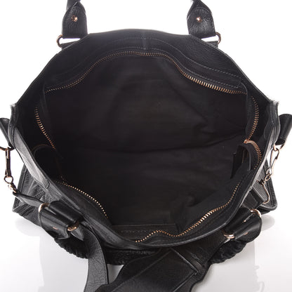 Balenciaga Agneau Giant 21 Rose Gold Hardware Part Time Black 6 of 10