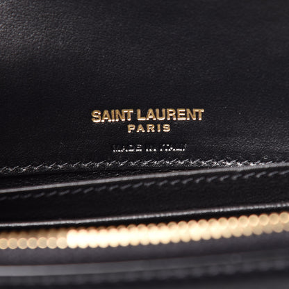 Saint Laurent Smooth Calfskin Monogram Kate Belt Bag Black 8 of 9