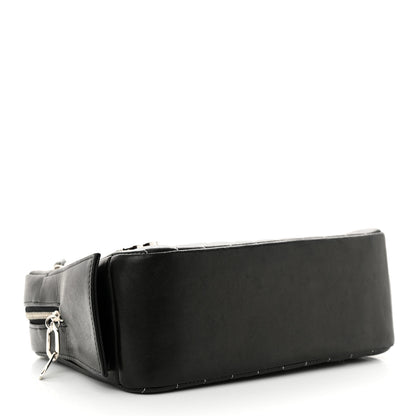 Chanel Lambskin Vertical Quilted Mademoiselle Small Camera Case Black 5 of 13