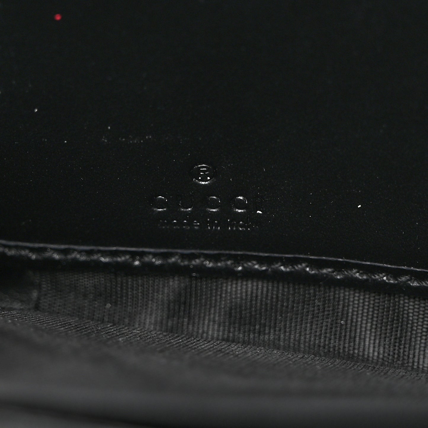 Guccissima Signature Microguccissima Bree Zip Around Wallet Black
