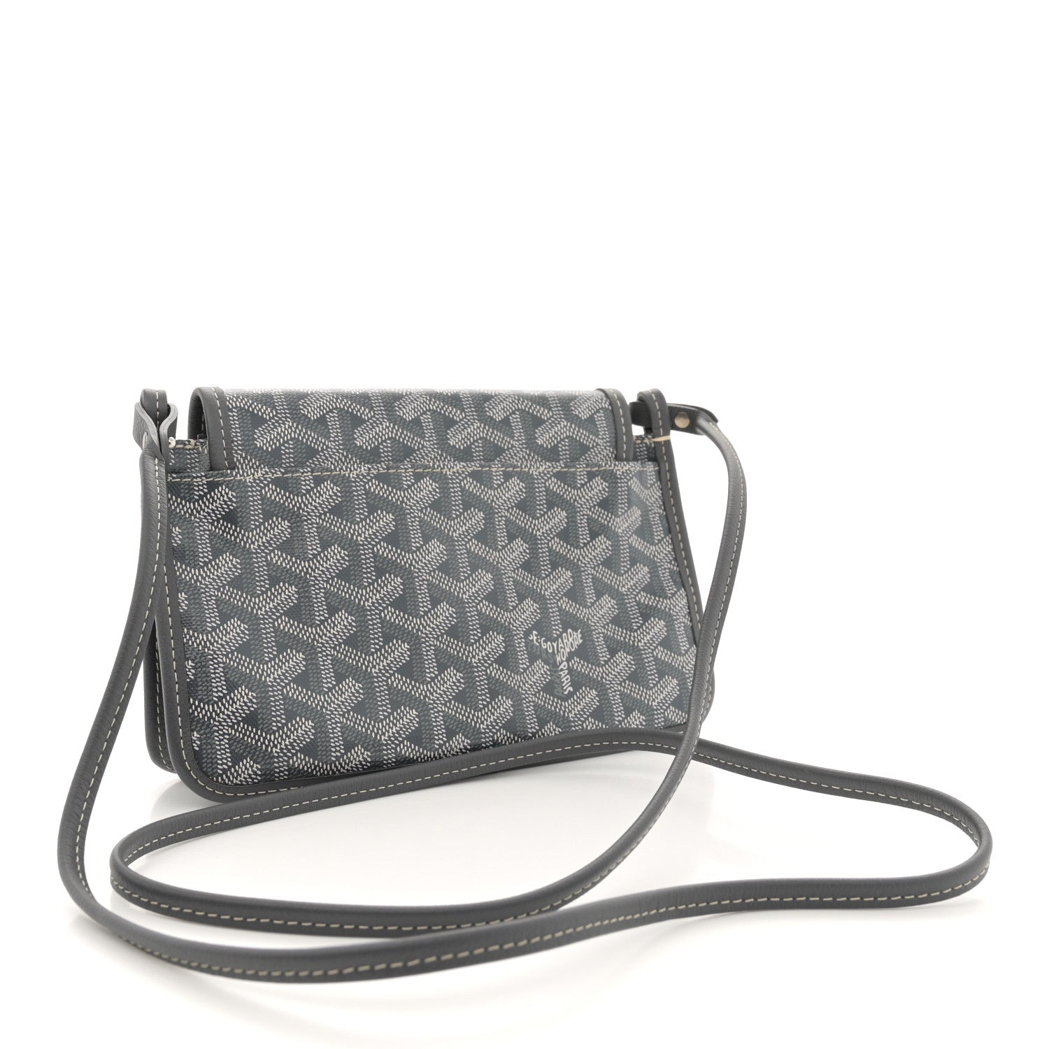 Goyard Goyardine Plumet Wallet Clutch Grey 3 of 10