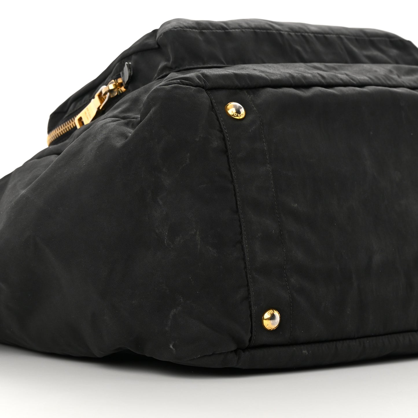 Nylon Vela Baby Bag Black
