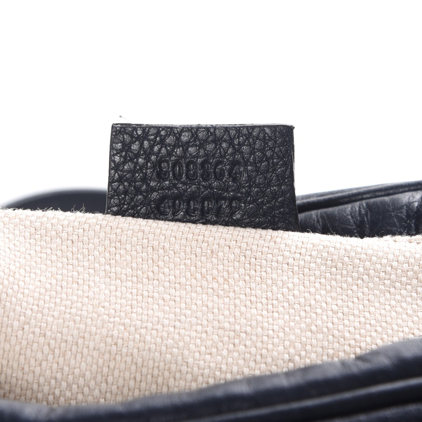 Pebbled Calfskin Small Soho Disco Bag Blue