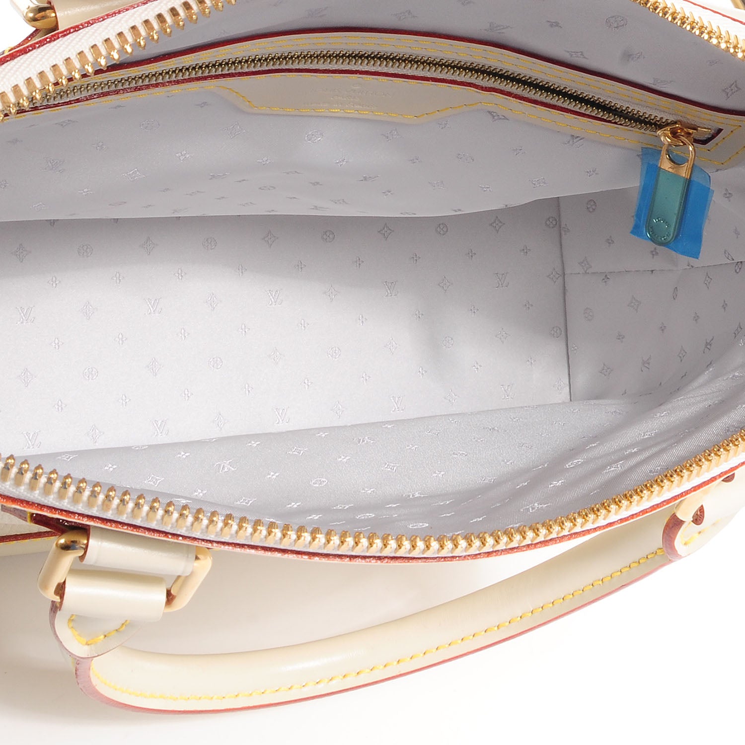 Louis Vuitton Suhali Lockit PM White 5 of 7
