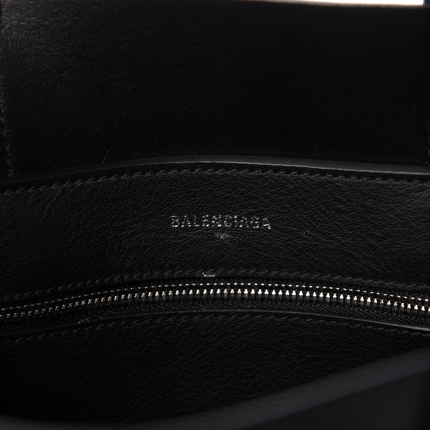 Balenciaga Calfskin XXS Everyday Tote Black 8 of 9