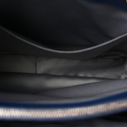Chanel Caviar Quilted Grand Shopping Tote GST Dark Navy Blue 5 of 11