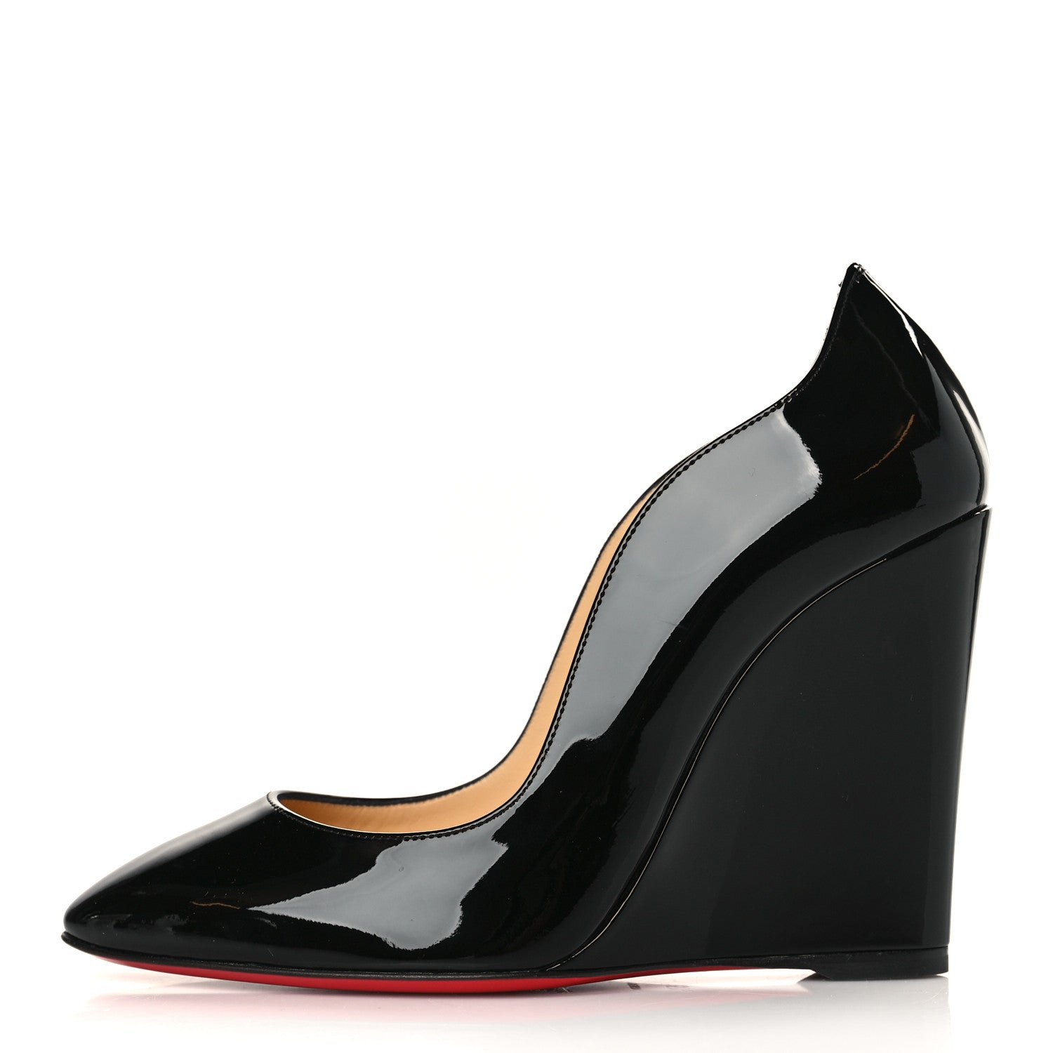 Christian Louboutin Patent Tanja 100 35.5 Black 1 of 8