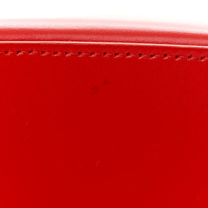 Balenciaga Shiny Box Calfskin Hourglass Top Handle Bag XS Bright Red 10 of 12