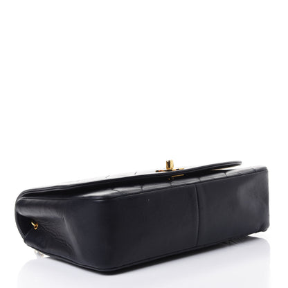 Chanel Lambskin Quilted Medium Single Flap Black 3 of 4
