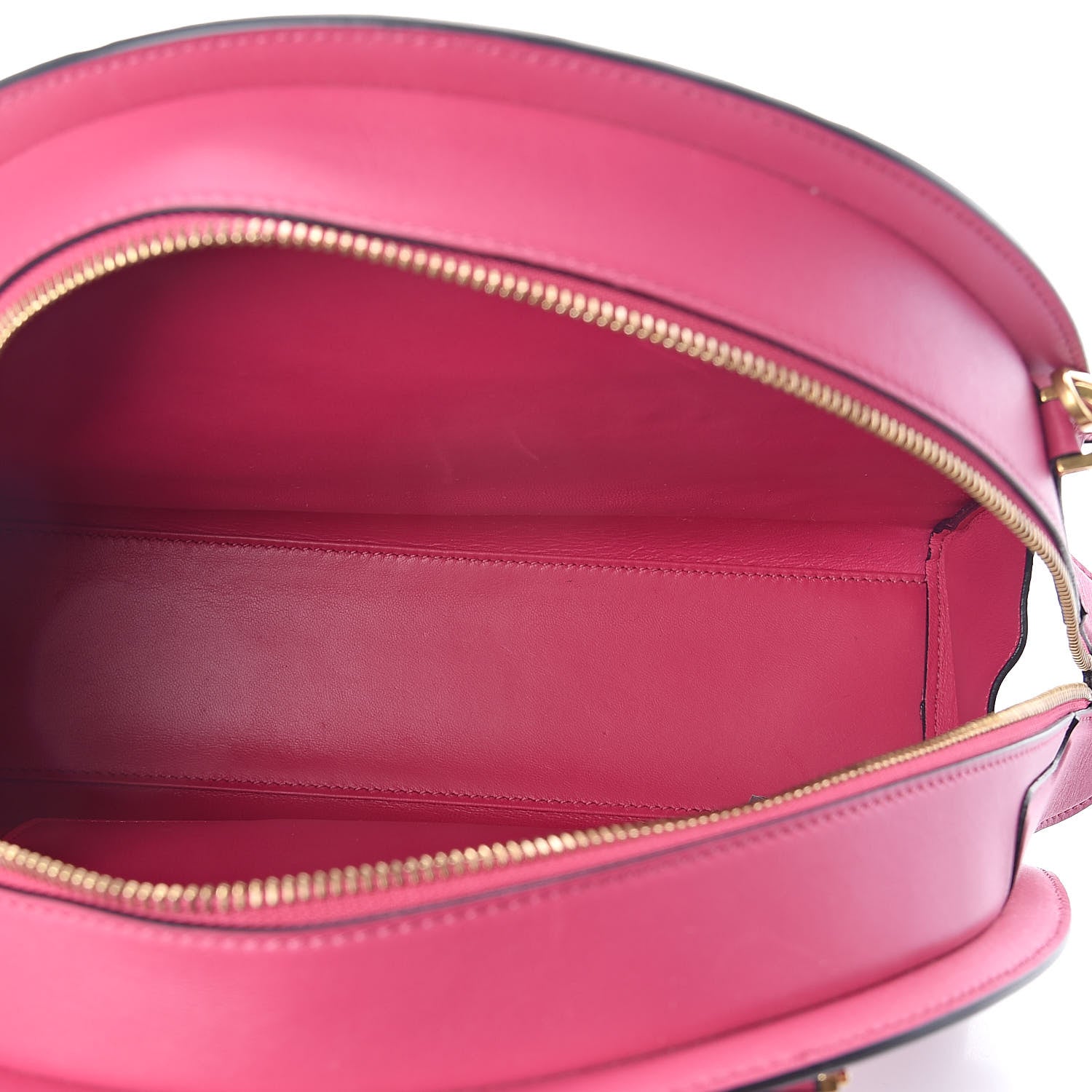 Versace Calfskin Medallion Tribute Bowling Bag Pink 5 of 9