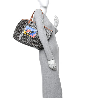 Goyard Goyardine Saint Louis PM Black Gold 2 of 12