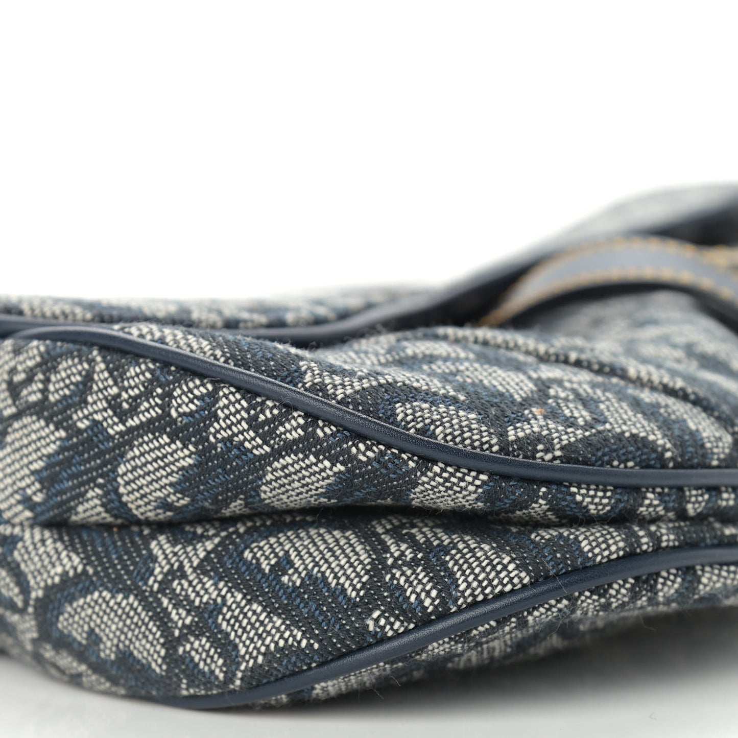 Monogram Saddle Bag Blue