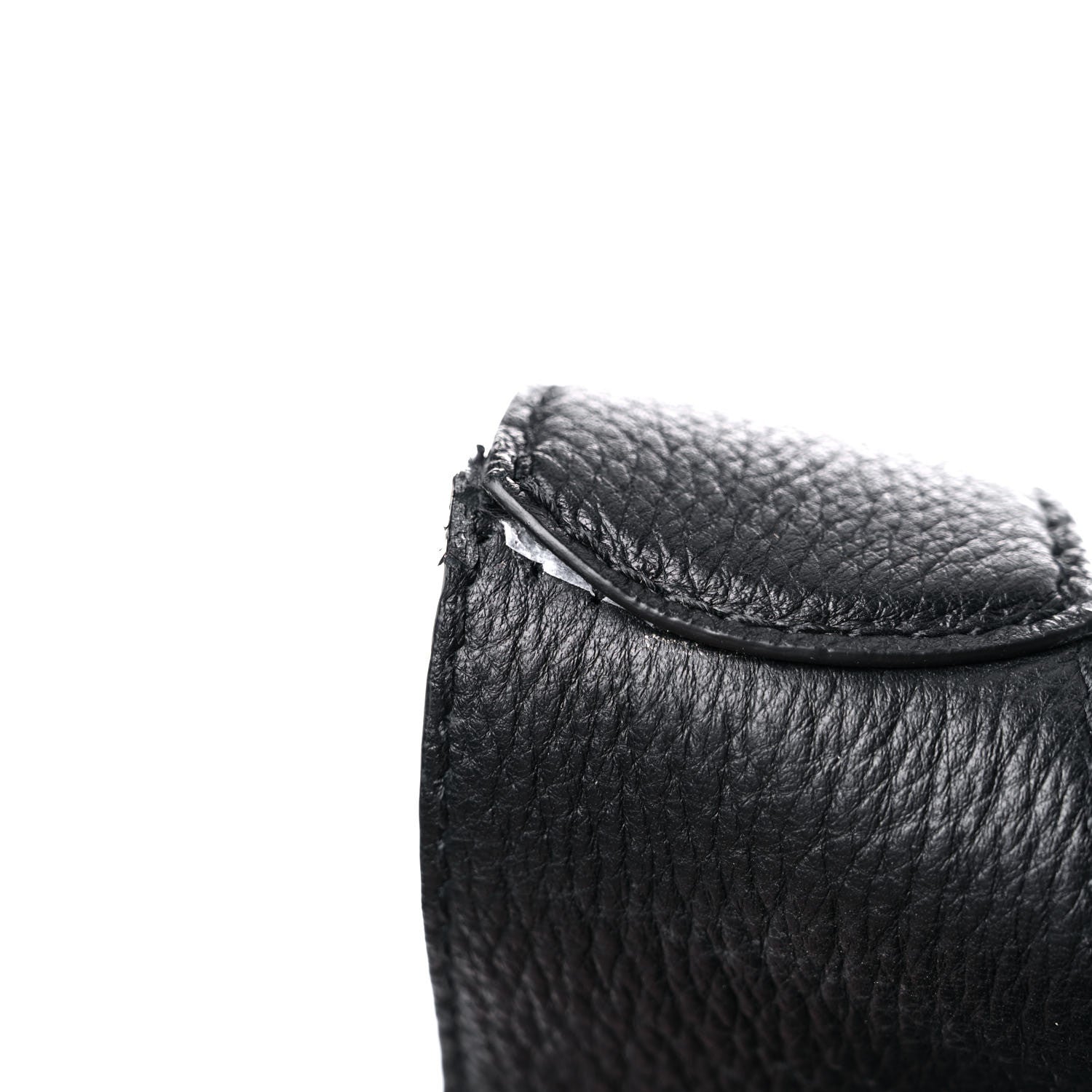 Salvatore Ferragamo Calfskin Shoulder Bag Black 12 of 12