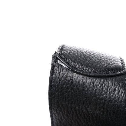 Salvatore Ferragamo Calfskin Shoulder Bag Black 12 of 12