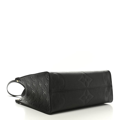 Louis Vuitton Empreinte Monogram Giant Onthego PM Black 4 of 10