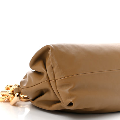 Bottega Veneta Calfskin The Pouch Chain Cammello 9 of 10