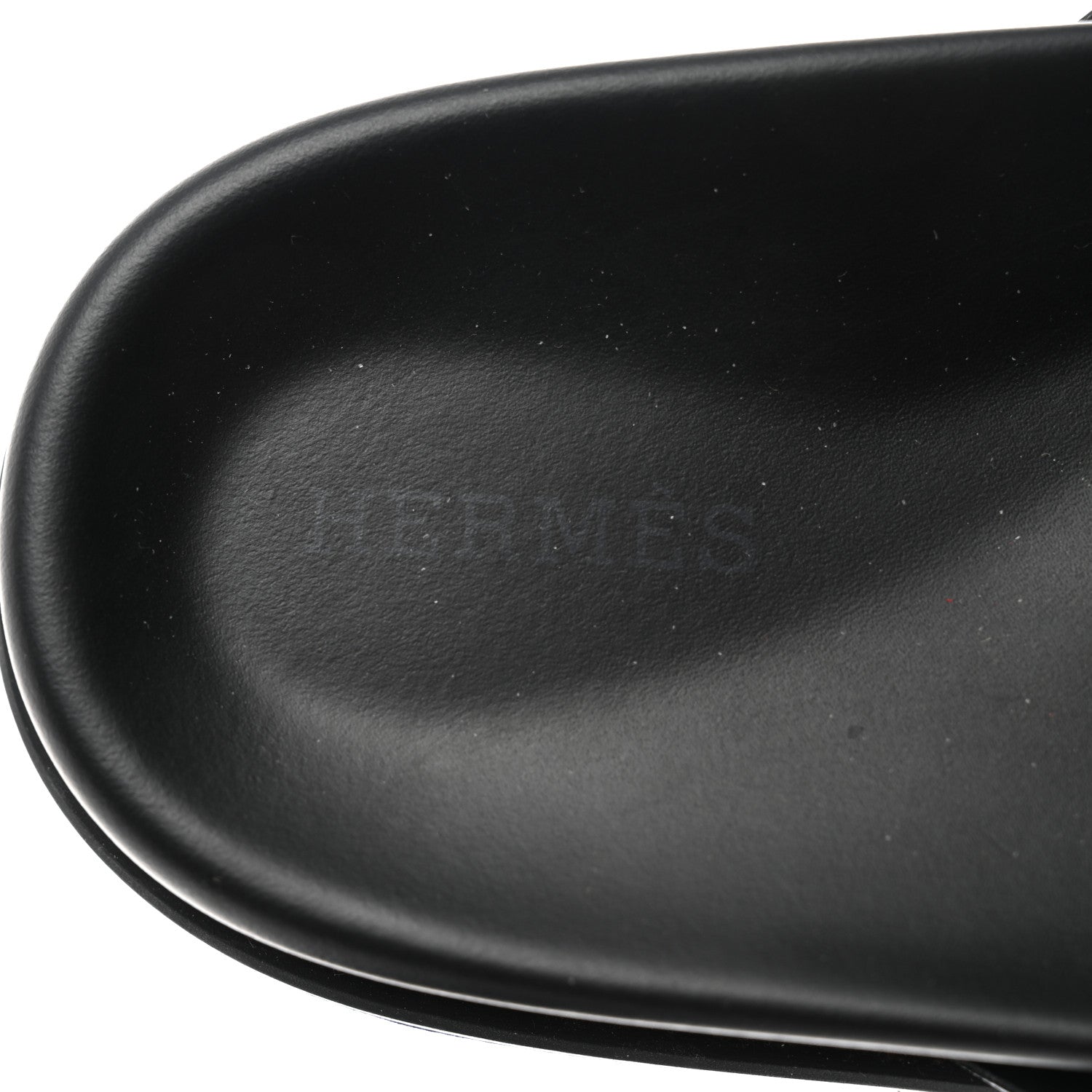 Hermes Nappa Extra Sandals 38.5 Black 7 of 9
