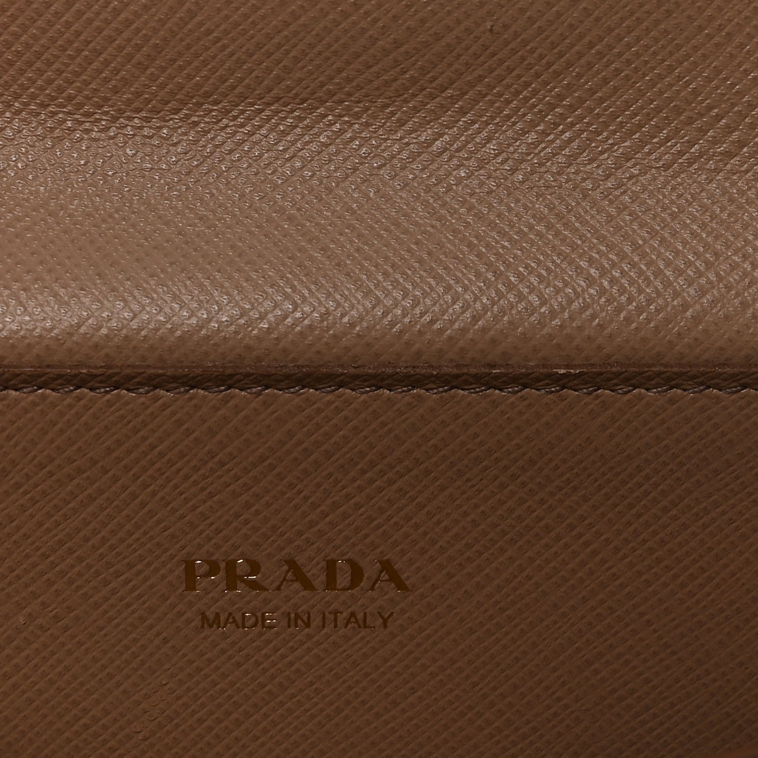 Prada Saffiano Chain Wallet Cammeo 6 of 10