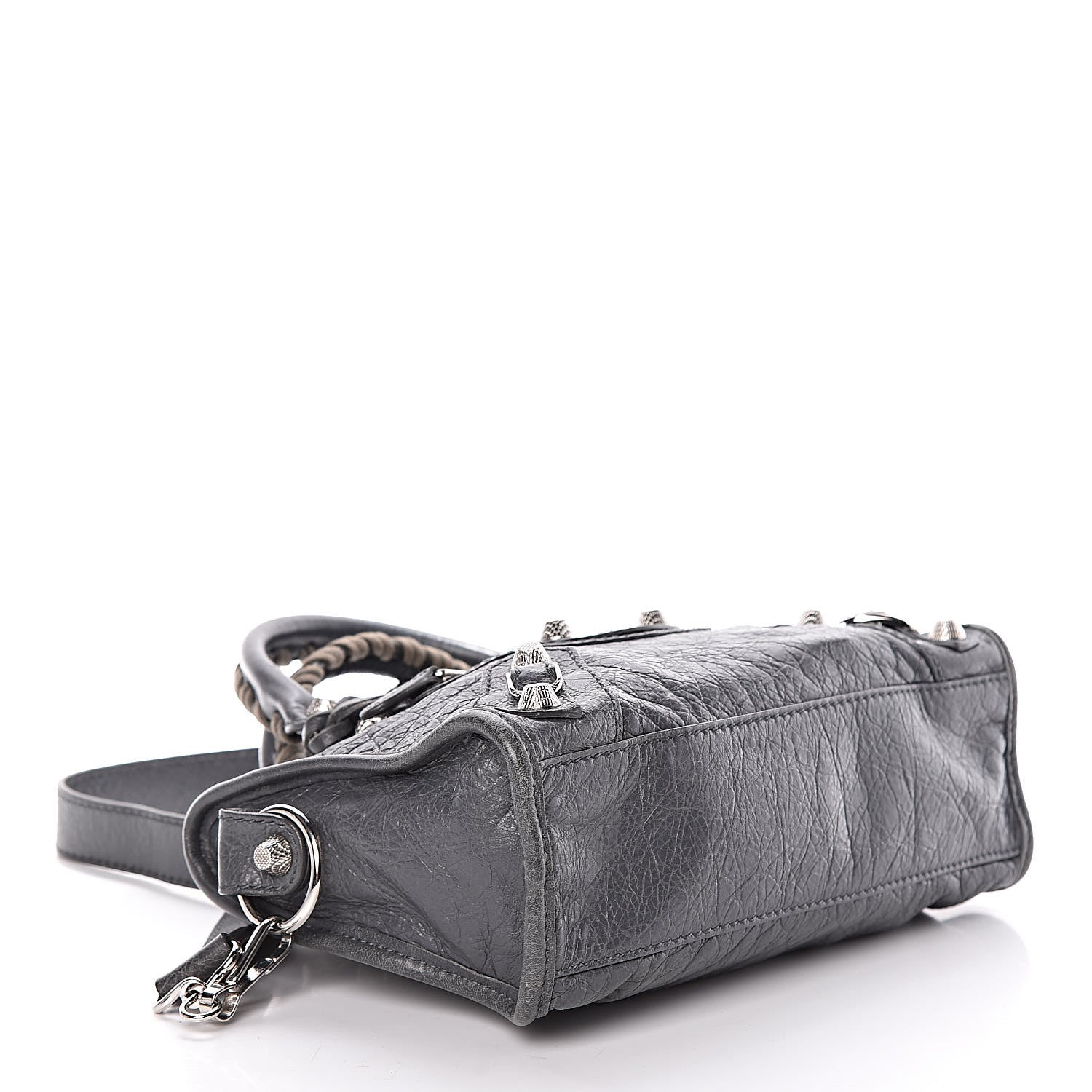 Balenciaga Agneau Giant 12 Silver Hardware Mini City Gris Tarmac 5 of 15