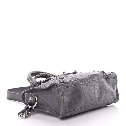 Balenciaga Agneau Giant 12 Silver Hardware Mini City Gris Tarmac 5 of 19