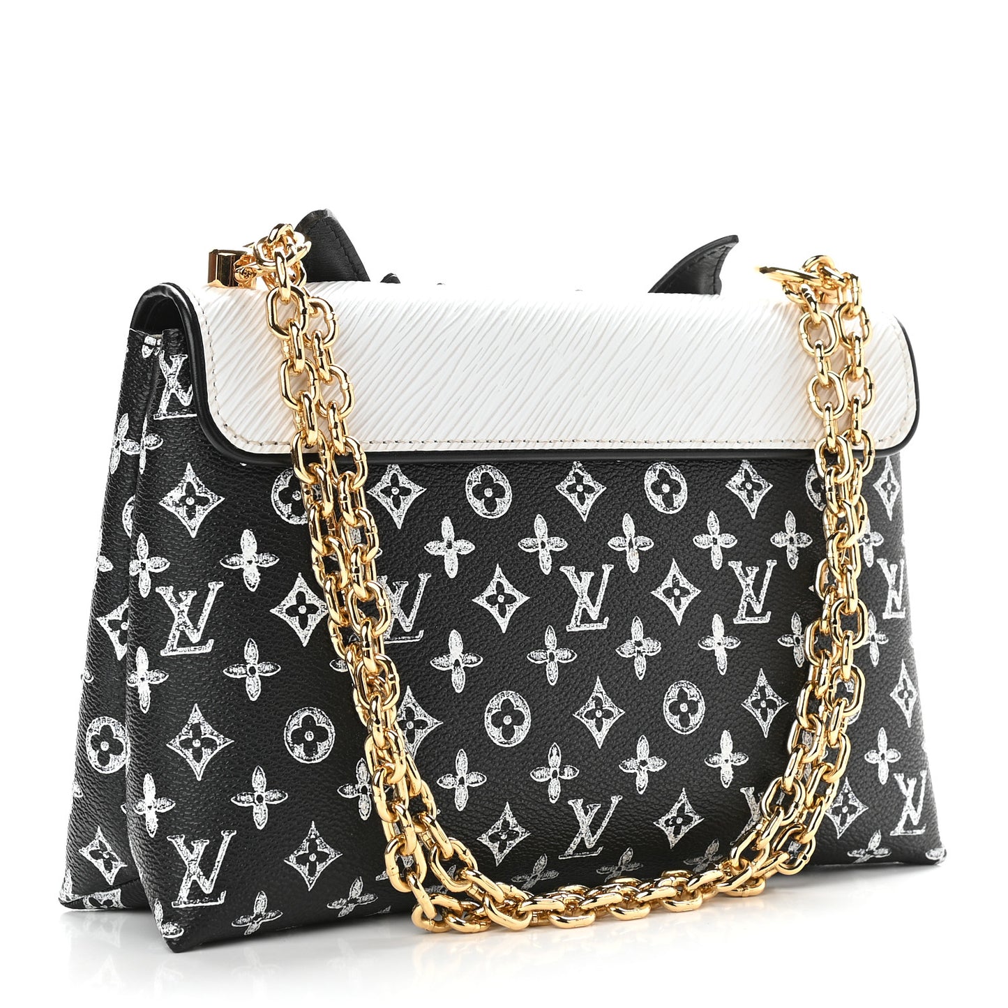 Epi Catogram Cat Bag Orange Black