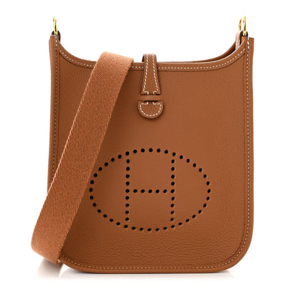 Hermes Taurillon Maurice Evelyne TPM Gold 1 of 11