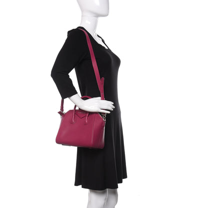 Givenchy Sugar Goatskin Mini Antigona Magenta 2 of 11