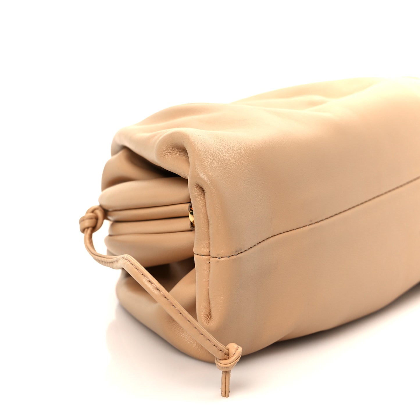 Butter Calfskin The Mini Pouch Almond