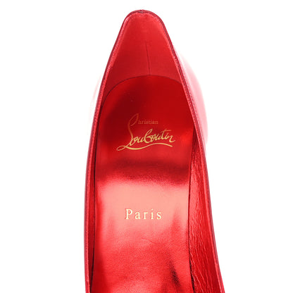 Christian Louboutin Metallic Patent Psychic So Kate 100 Pumps 38.5 Loubi 7 of 8
