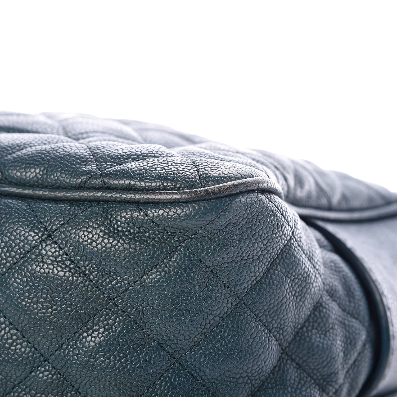 Chanel Caviar Quilted Large Paradoxal Camera Case Turquoise 11 of 20