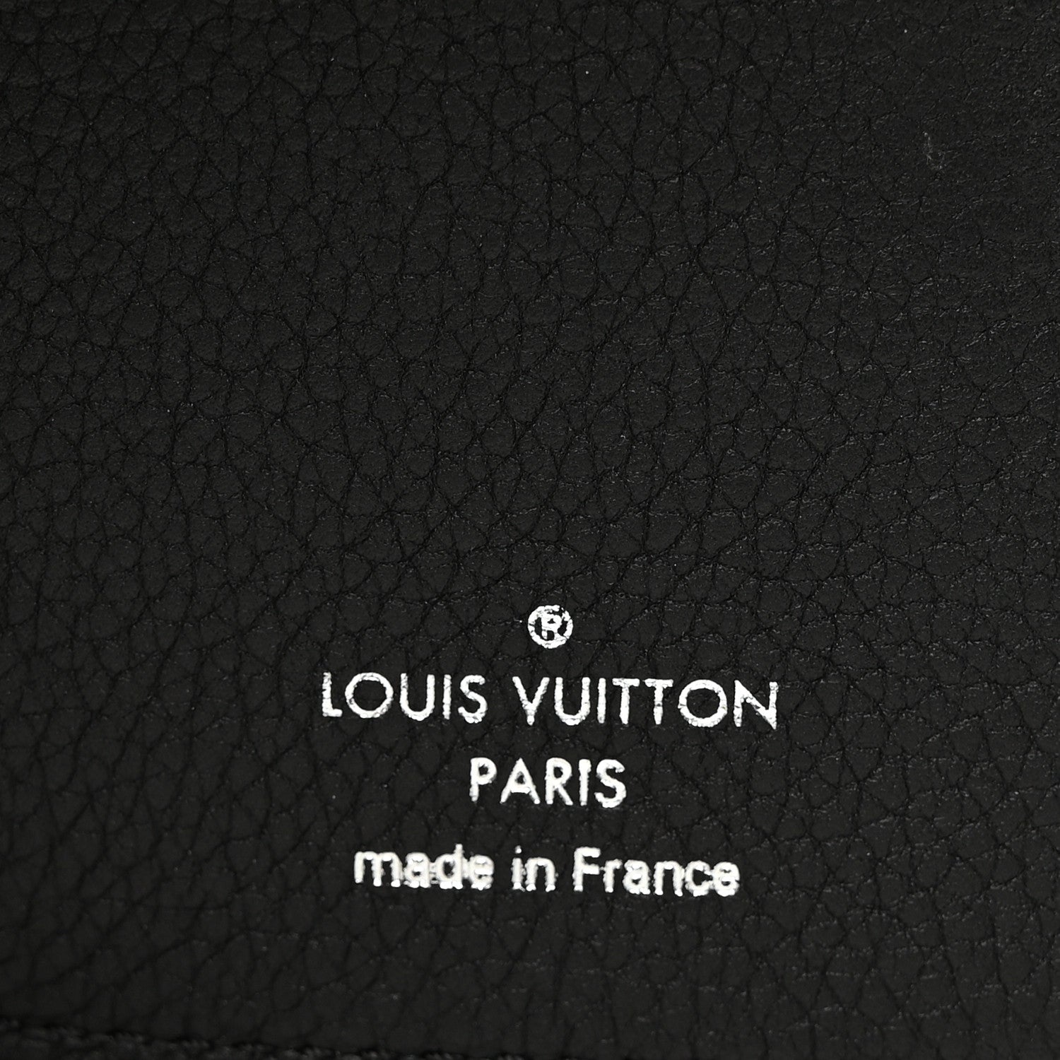 Louis Vuitton Soft Calfskin My Lockme Compact Wallet Black 6 of 6