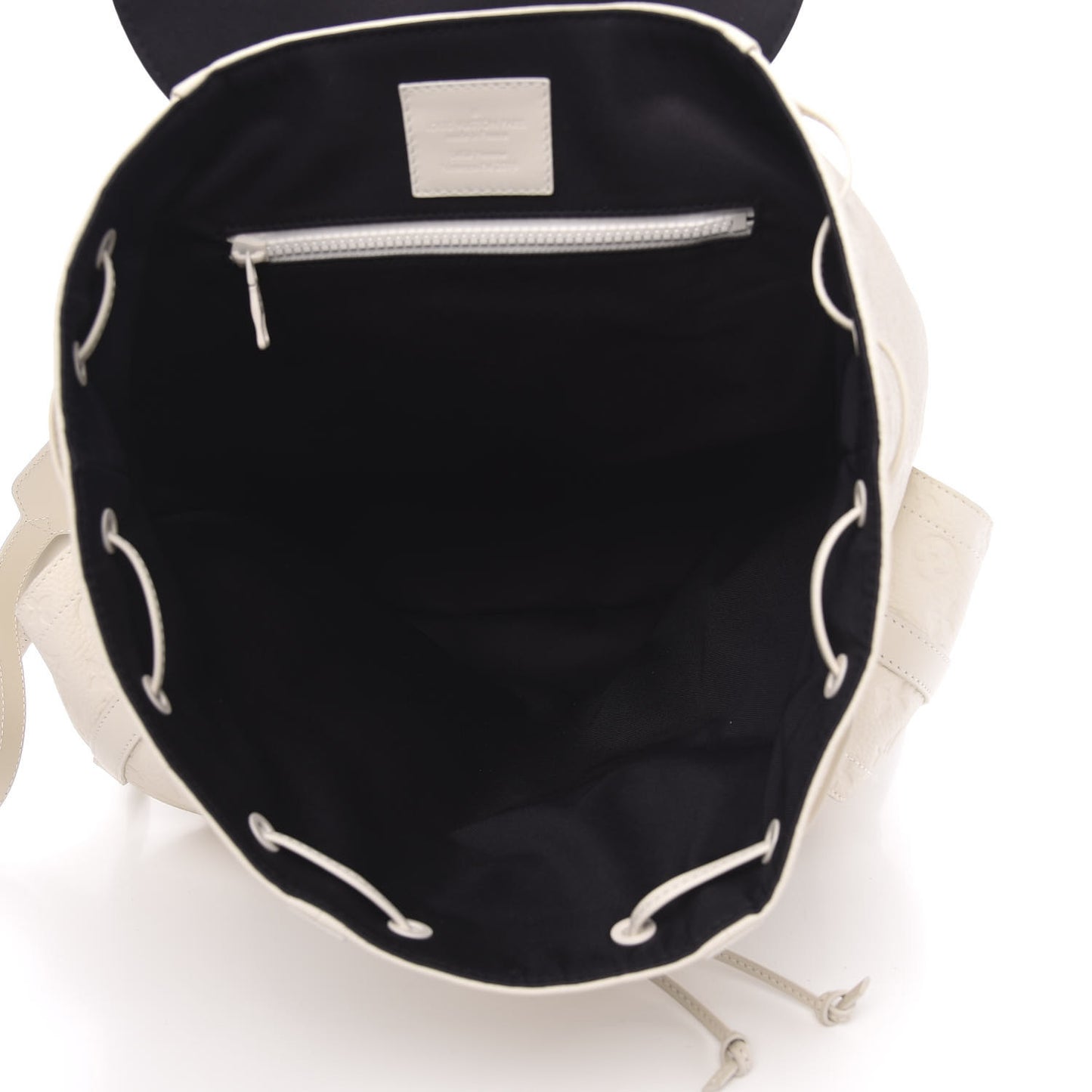 Taurillon Monogram Christopher GM Backpack White