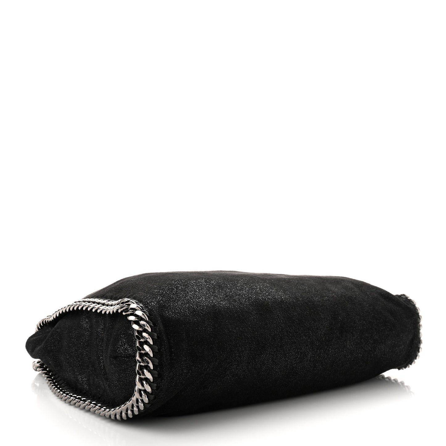 Shaggy Deer Falabella Fold Over Tote Black