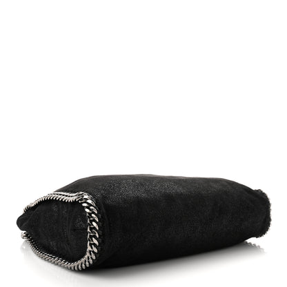 Stella McCartney Shaggy Deer Falabella Fold Over Tote Black 4 of 9